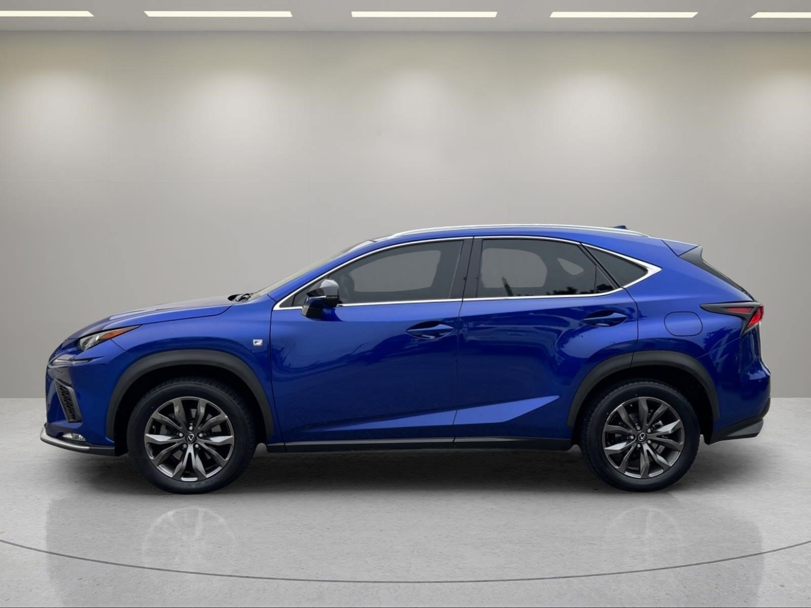 Used 2018 Ultrasonic Blue Mica 2.0 Lexus NX 300 F Sport image 2