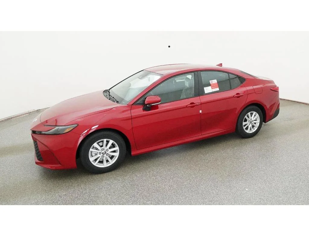 New 2026 Red Toyota LE image 2