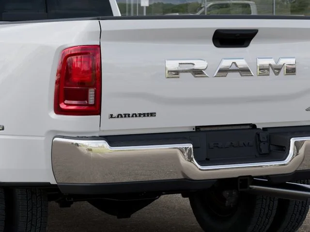 New 2026 Bright White Clear-Coat Exterior Paint RAM Laramie image 13