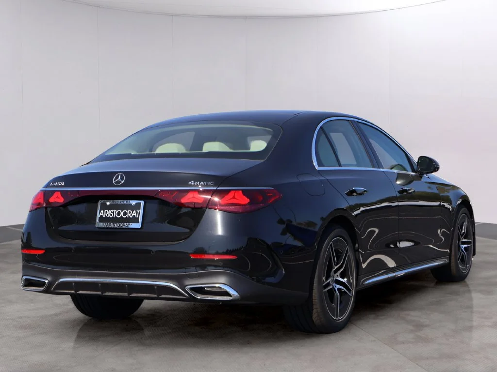 New 2026 Obsidian Black Metallic Mercedes-Benz E 450 image 7