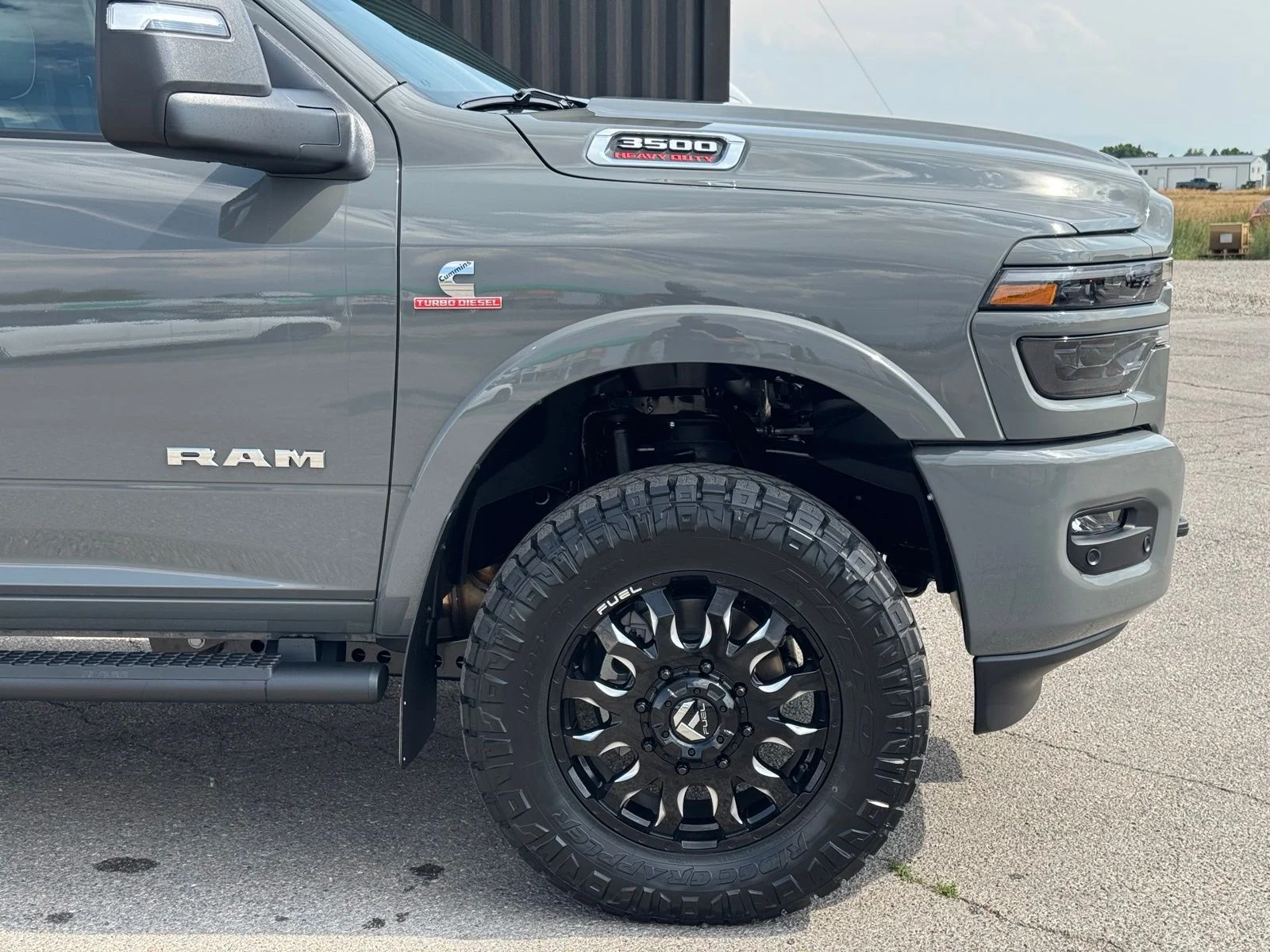 New 2026 Ceramic Gray Clearcoat RAM Laramie image 3