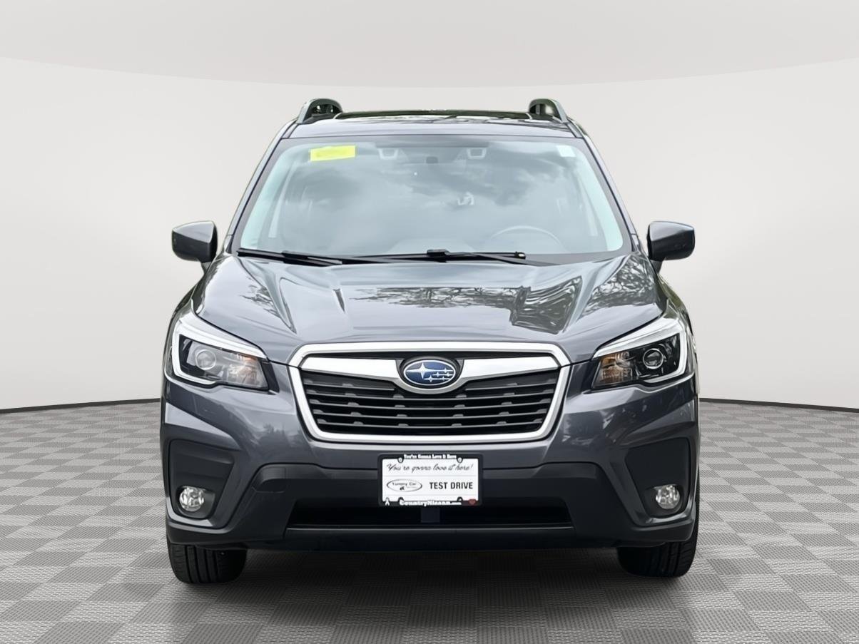 Used 2021 Magnetite Gray Metallic Subaru Premium image 2