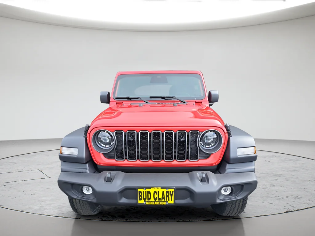 New 2026 Firecracker Red Clear-Coat Exterior Paint Jeep Sport S image 8