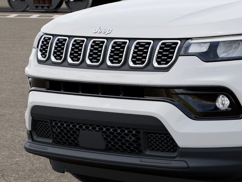 New 2026 Bright White Clear-Coat Exterior Paint Jeep COMPASS LIMITED ALTITUDE 4X4 image 11