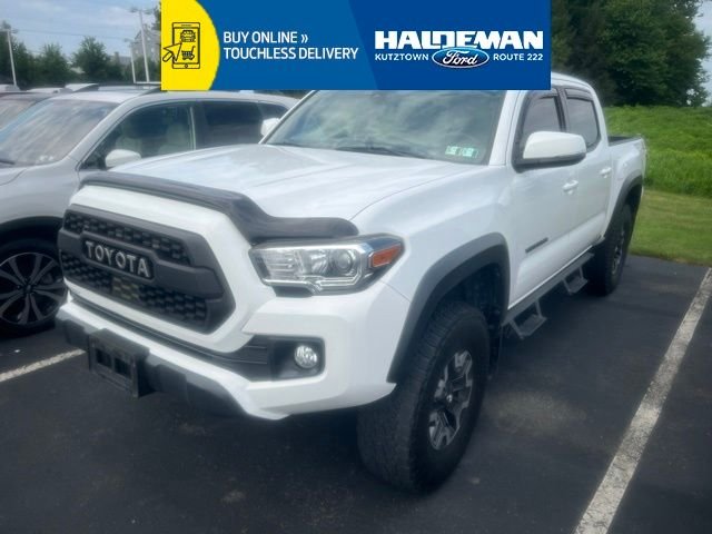 Used 2019 Super White Toyota TRD Off-Road image 1