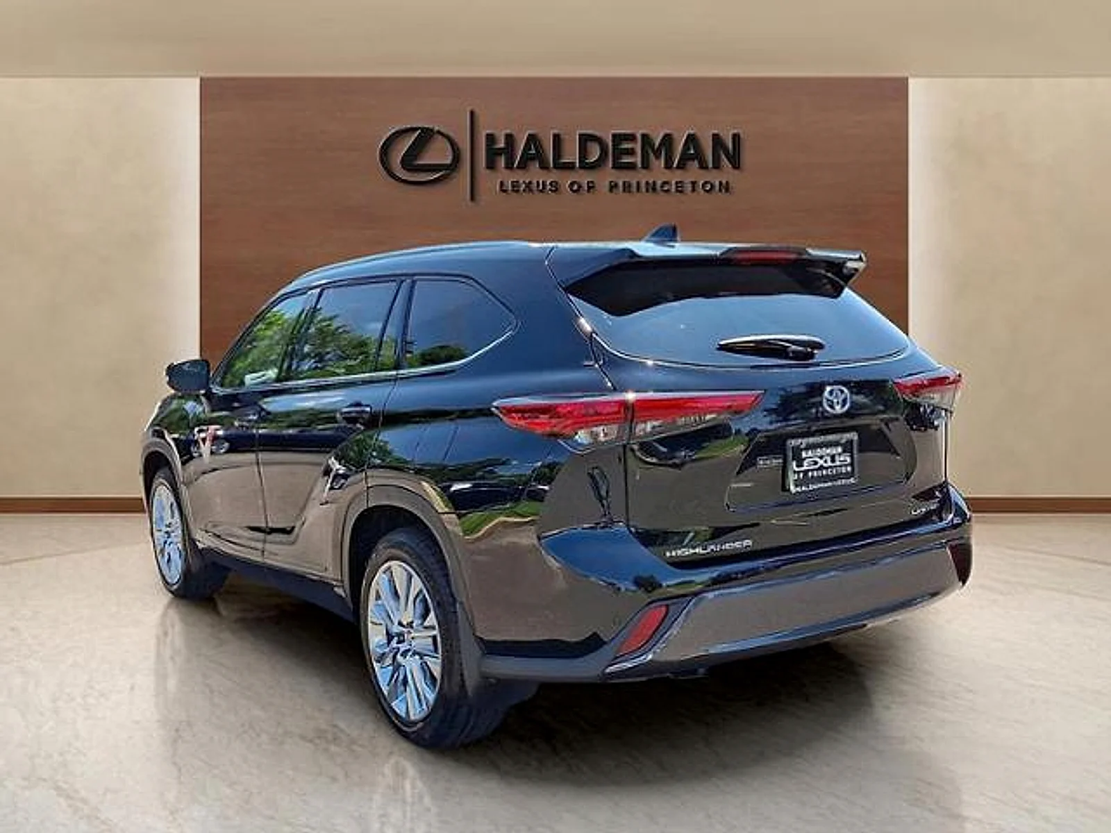 Used 2023 Midnight Black Metallic Toyota Hybrid Limited image 4