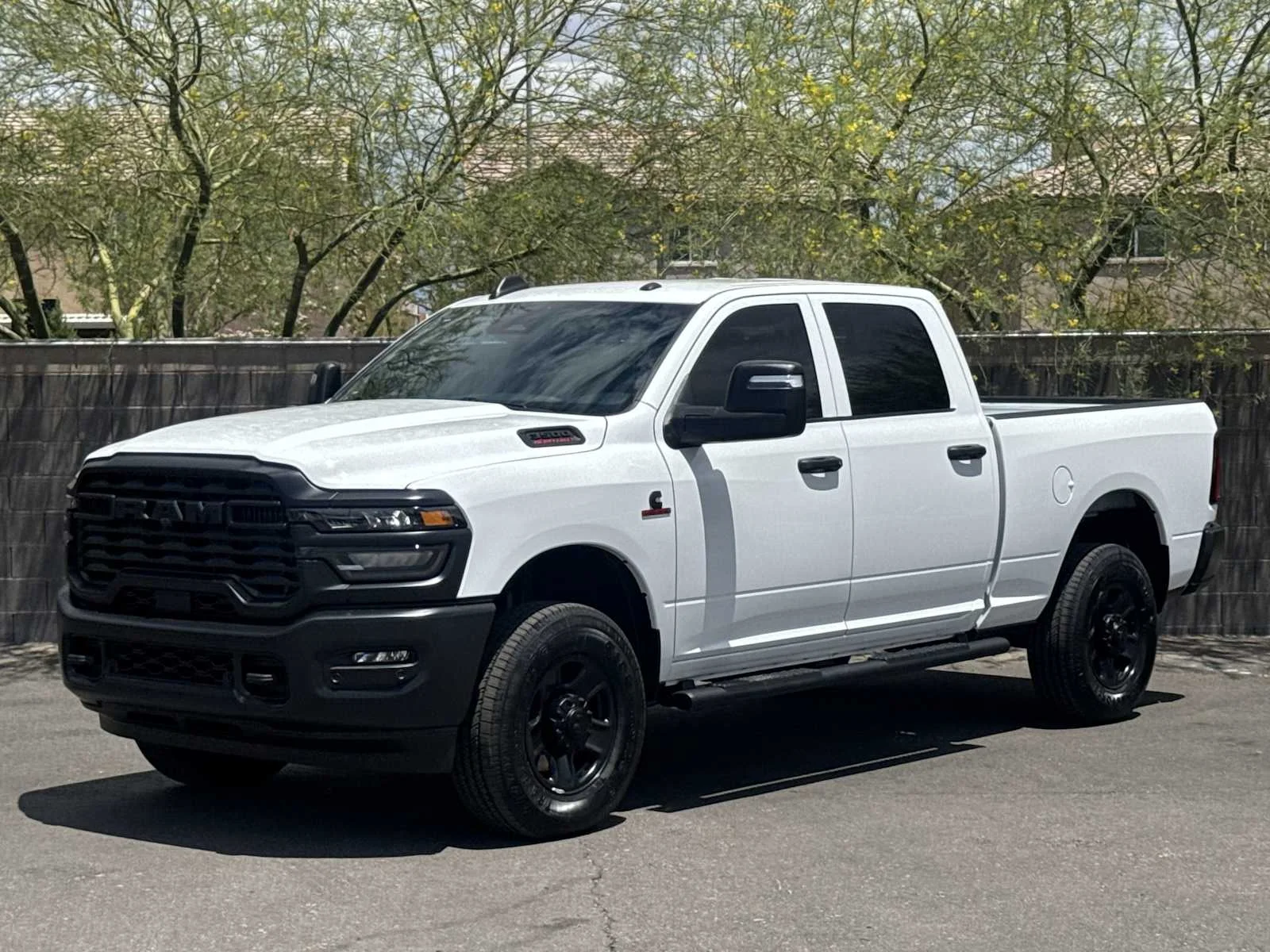New 2026 Bright White Clear-Coat Exterior Paint RAM Tradesman image 4