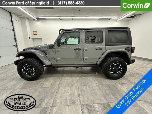 Used 2023 Jeep Wrangler 4xe Rubicon 4XE with VIN 1C4JJXR66PW591301 for sale in Springfield, MO
