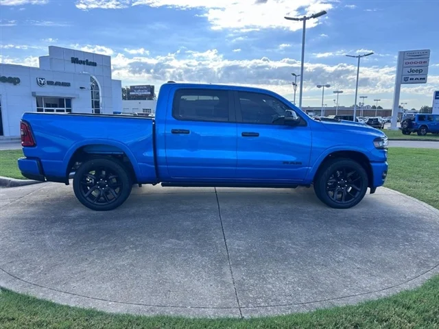 New 2026 Hydro Blue Pearl-Coat Exterior Paint RAM Laramie image 4