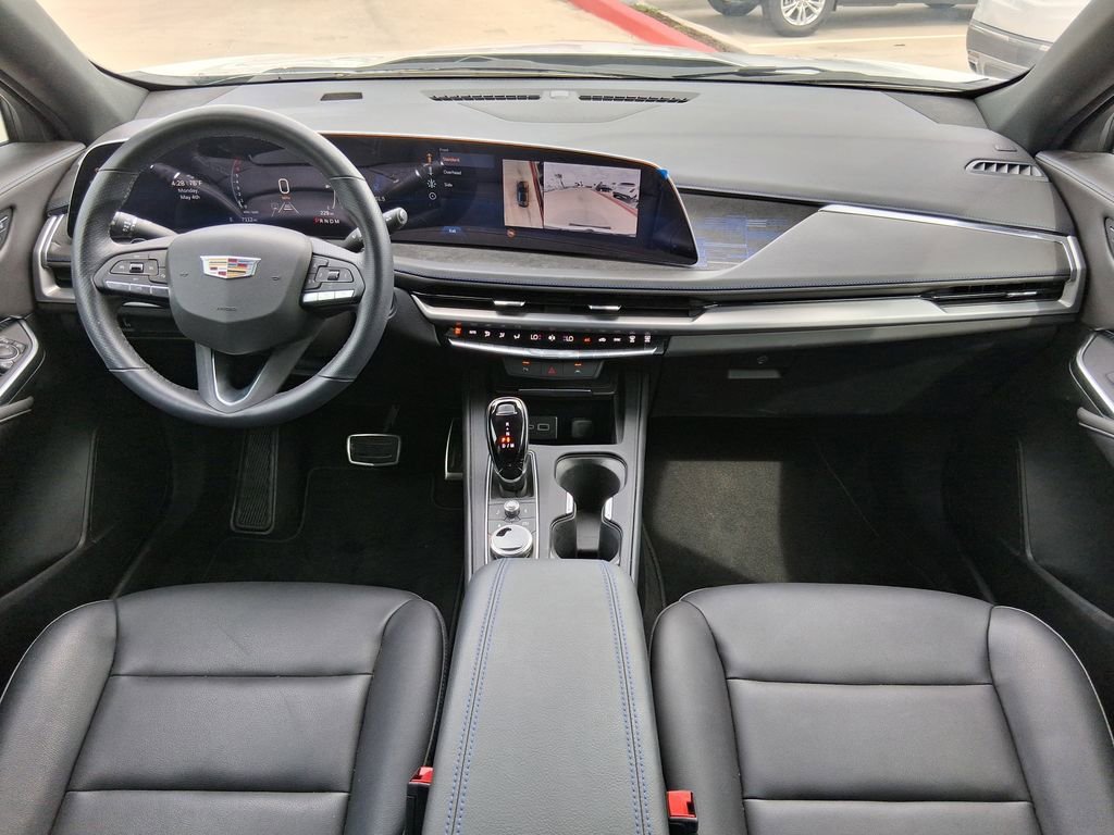 Used 2025 Crystal White Tricoat Cadillac Sport image 9