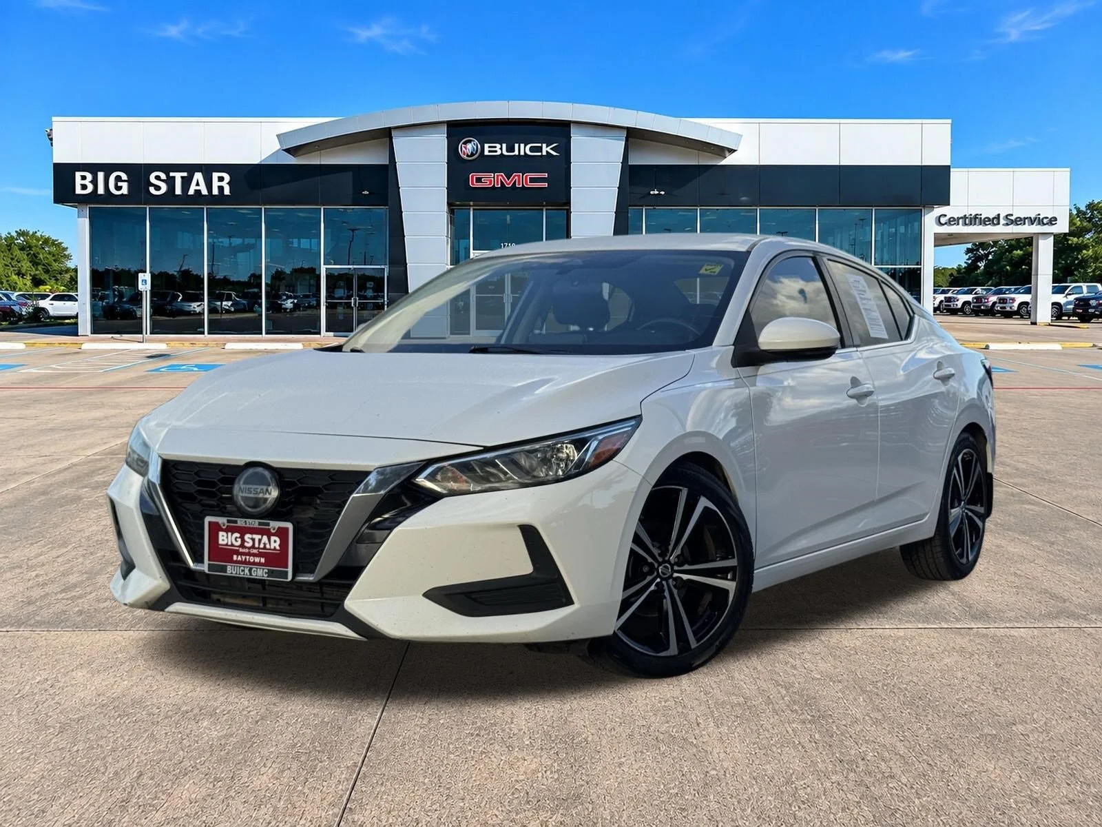 Used 2020 Nissan Sentra SV with VIN 3N1AB8CV0LY226704 for sale in Webster, TX