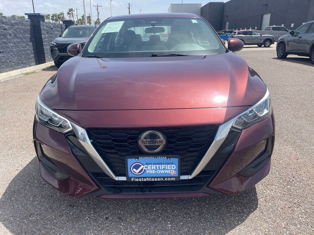Used 2020 Red Nissan SV image 2