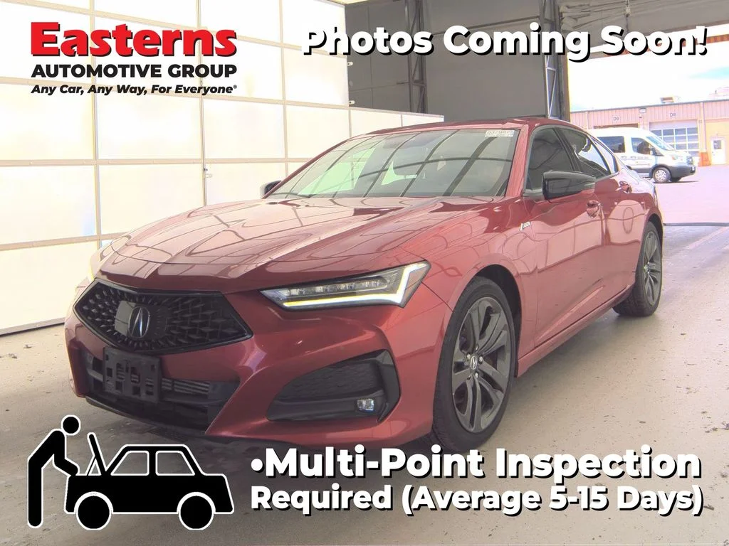 Used 2021 Red Acura A-Spec Package image 1