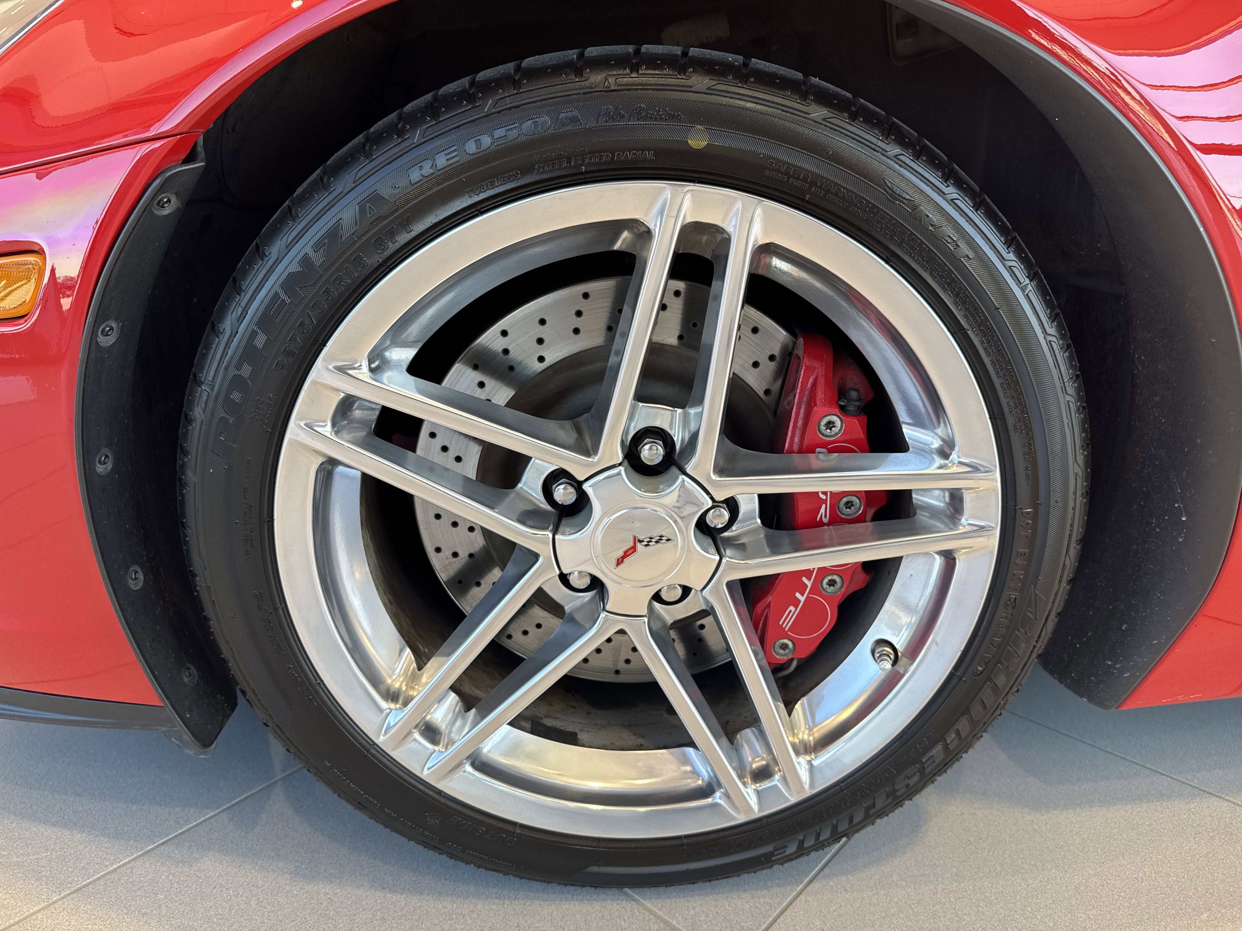 Used 2008 VICTORY RED Chevrolet Z06 image 8