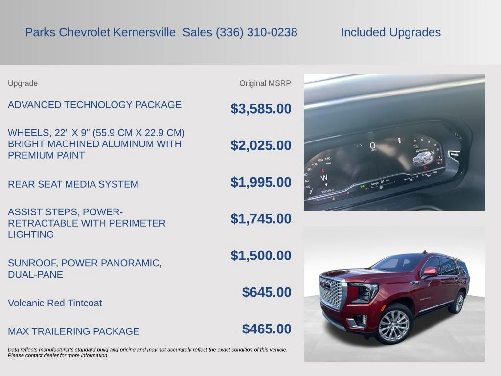 Used 2024 Red GMC Denali image 4