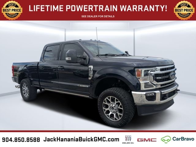 Used 2022 Blue Ford Lariat image 1