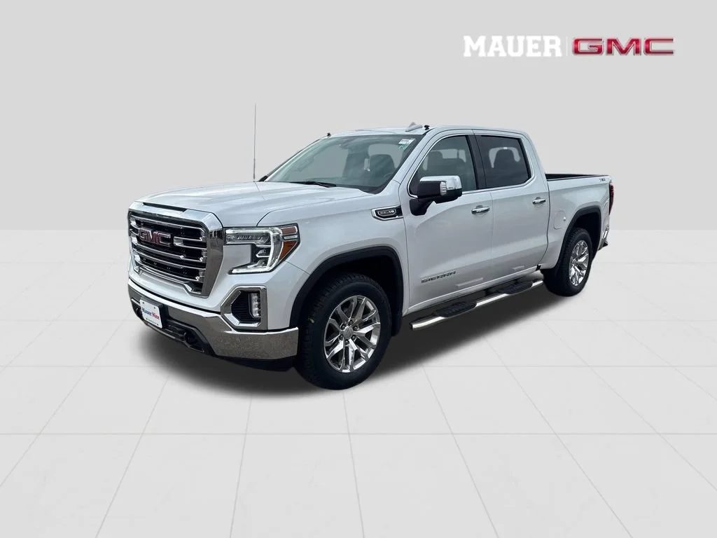 Certified 2021 GMC Sierra 1500 SLT with VIN 3GTU9DEDXMG364180 for sale in Inver Grove Heights, Minnesota