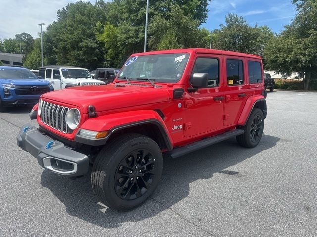 Used 2024 Red Jeep Sahara 4xe image 7