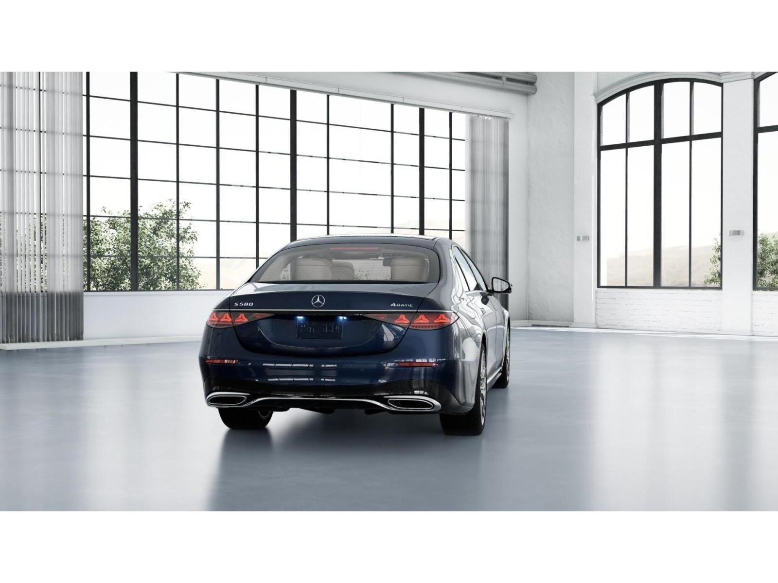 New 2027 Nautical Blue Metallic Mercedes-Benz S 580 4D Sedan 4MATIC® image 25