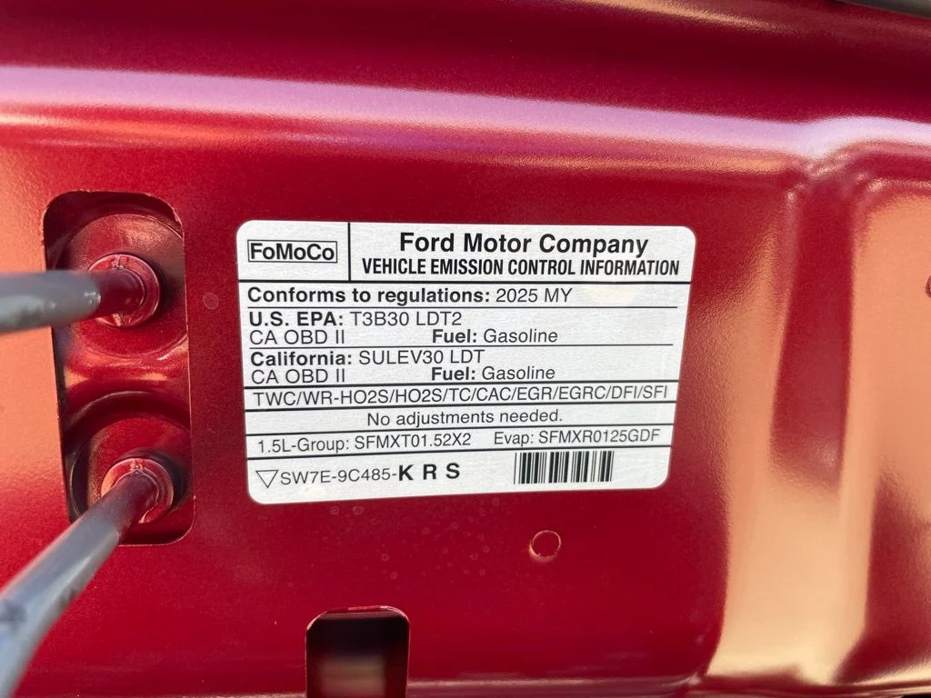 New 2025 Ruby Red Metallic Tinted Clearcoat Ford Big Bend® image 45