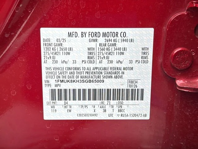 Used 2025 Red Ford ST-Line image 30