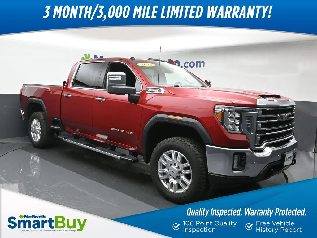 Used 2022 Red GMC SLT image 1