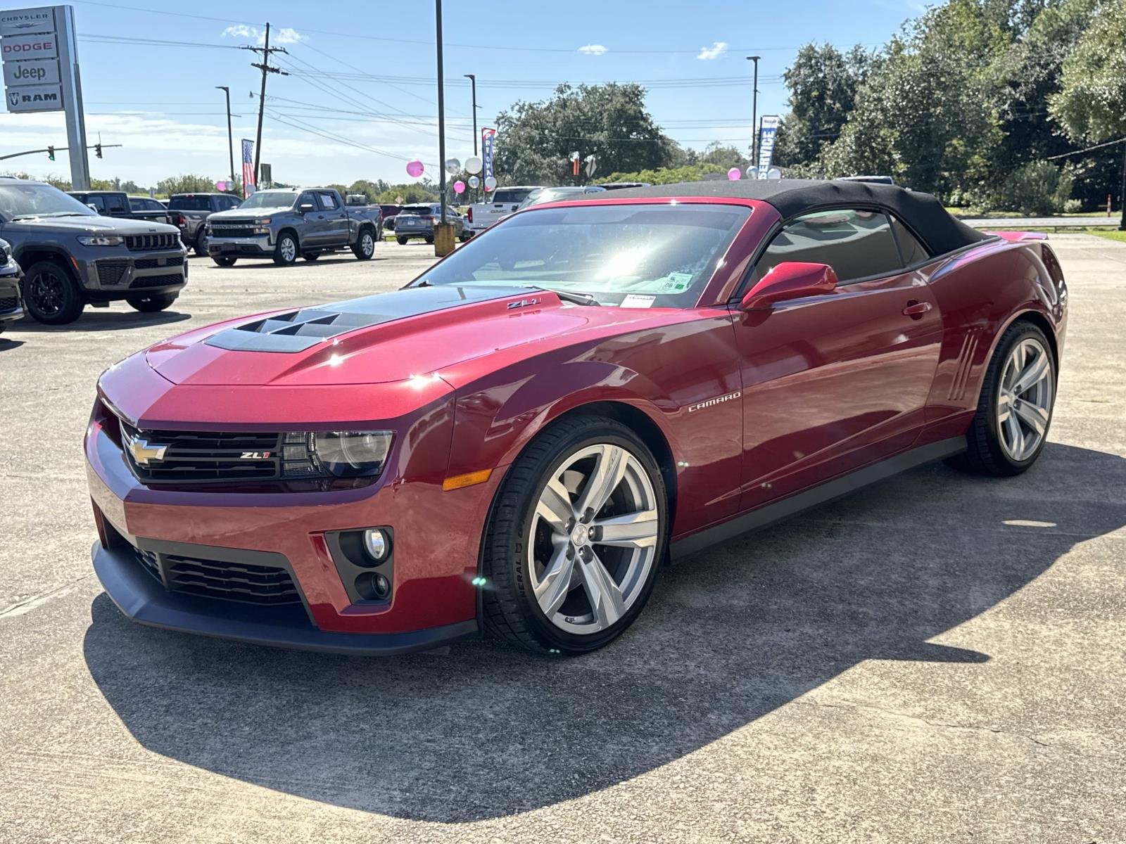Used 2015 CRYSTAL RED TINTCOAT Chevrolet ZL1 image 3