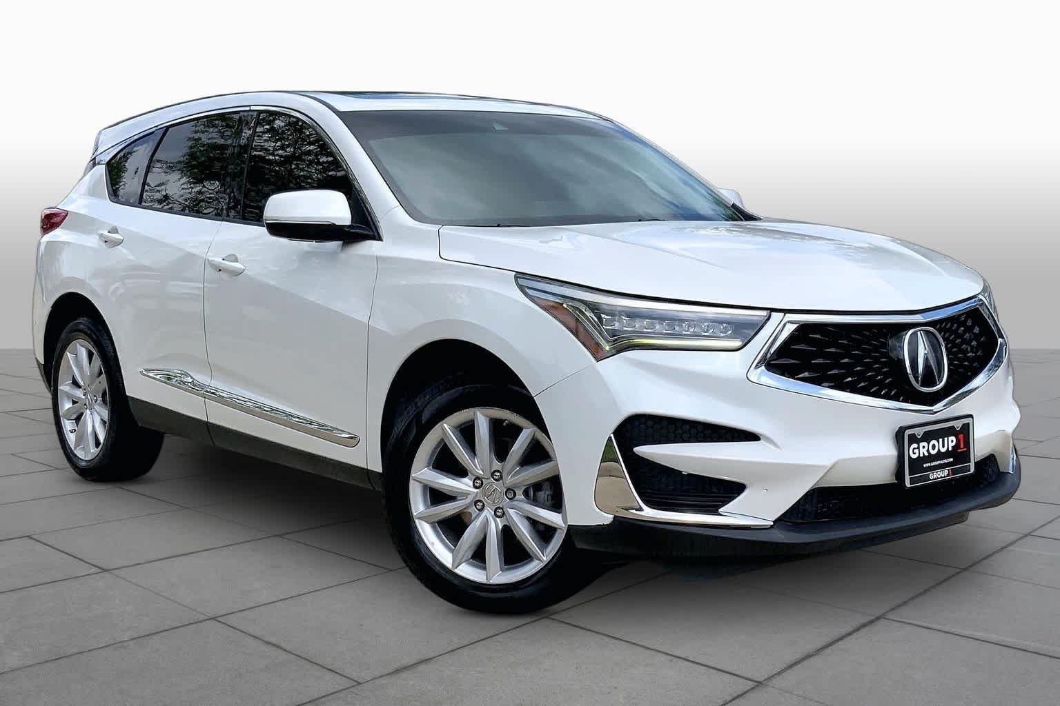 Used 2020 Platinum White Pearl Acura  image 3