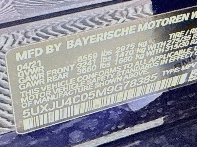 Used 2021 Blue BMW M50i image 33
