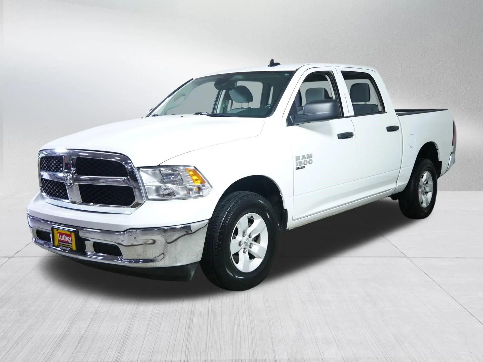 Used 2023 Bright White Clearcoat Ram SLT image 3