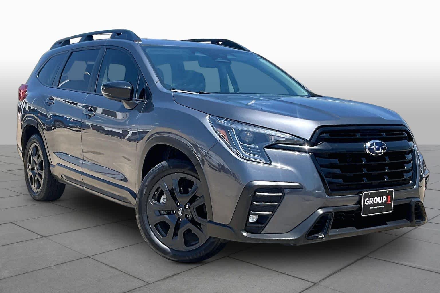 Used 2024 Magnetite Gray Metallic Subaru Onyx Edition image 3