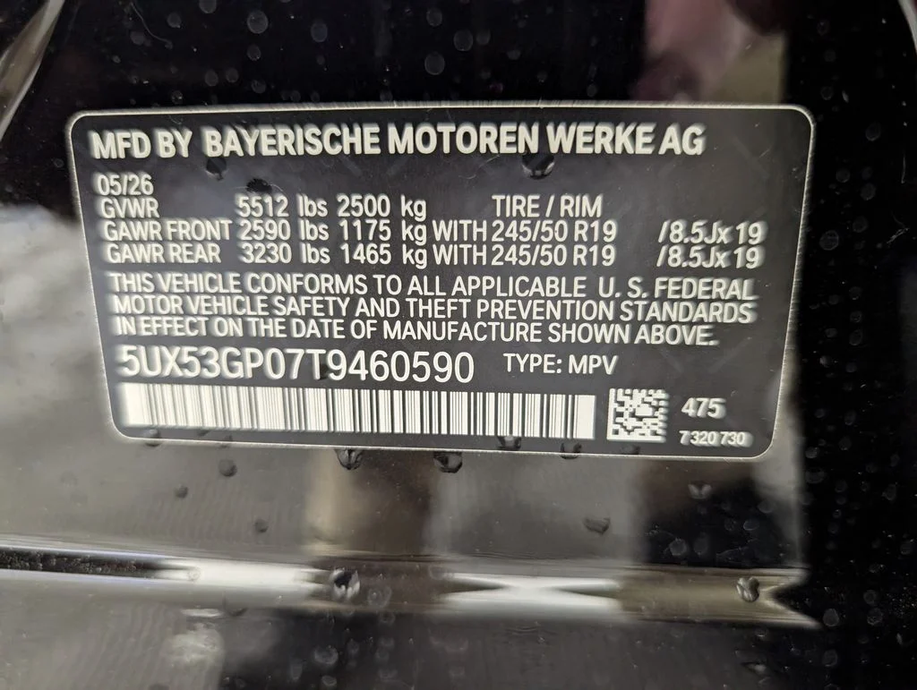 New 2026 Black Sapphire Metallic BMW 30 xDrive image 21