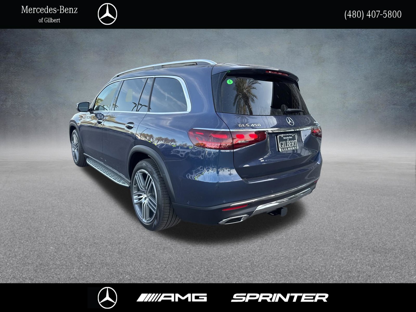 New 2026 Twilight Blue Metallic Mercedes-Benz GLS 450 image 4
