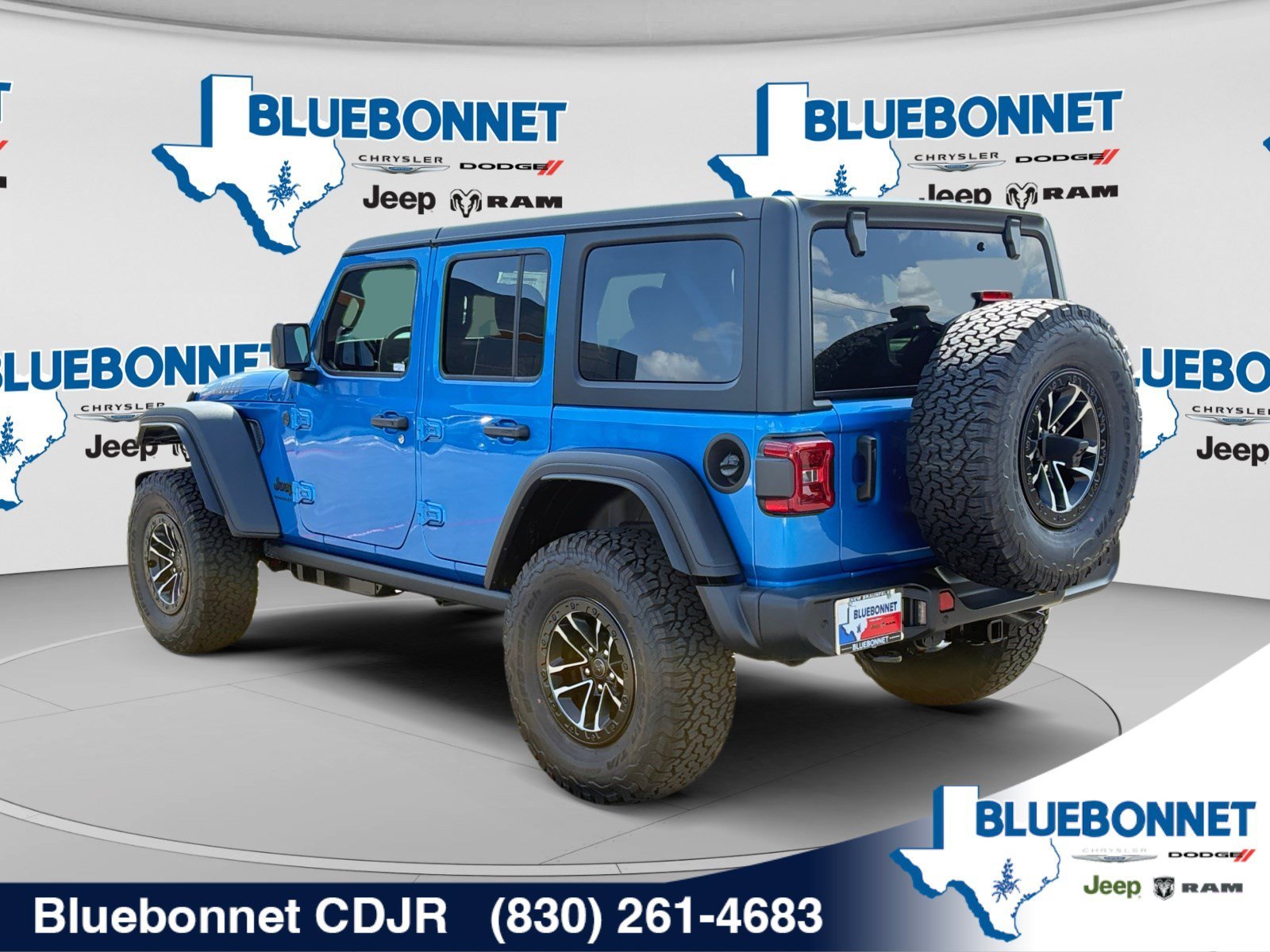 New 2026 Hydro Blue Pearl-Coat Exterior Paint Jeep Willys image 7