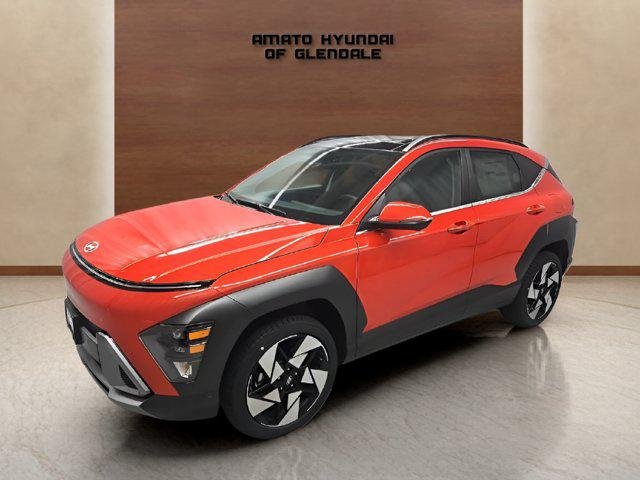 New 2026 Orange Hyundai Limited AWD image 1