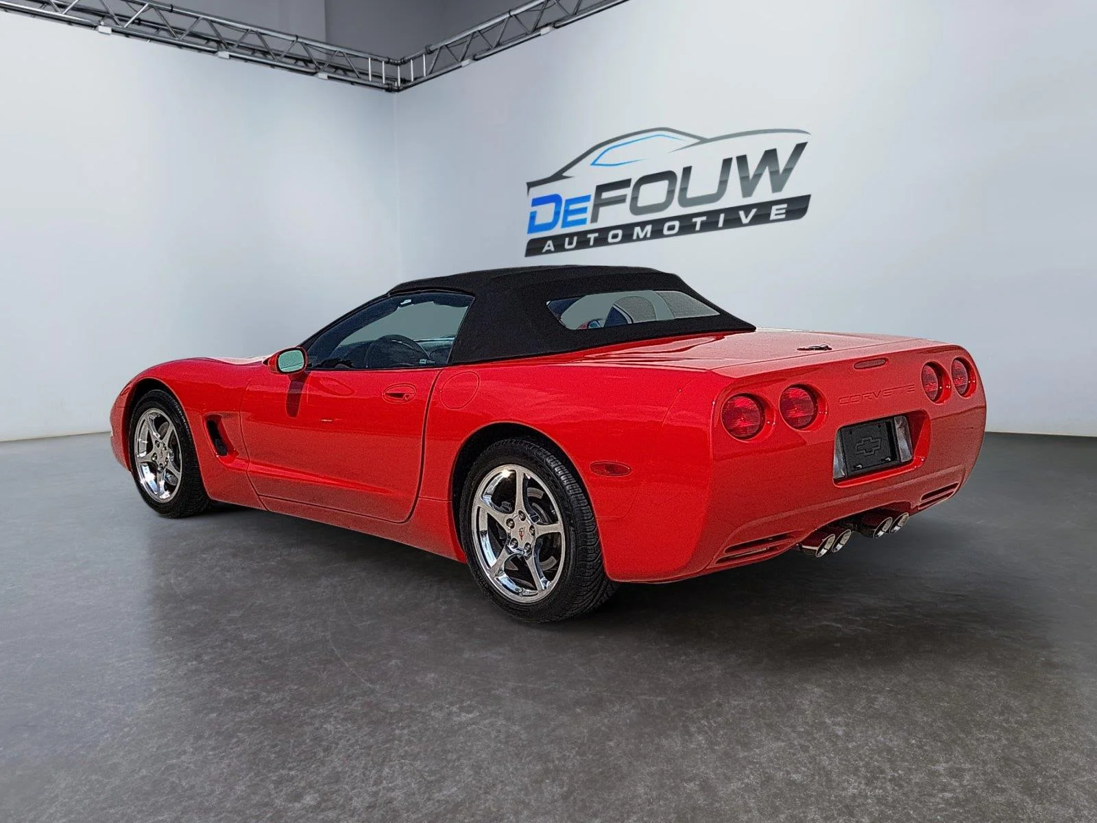 Used 2002 Torch Red Chevrolet CONVERTIBLE image 3
