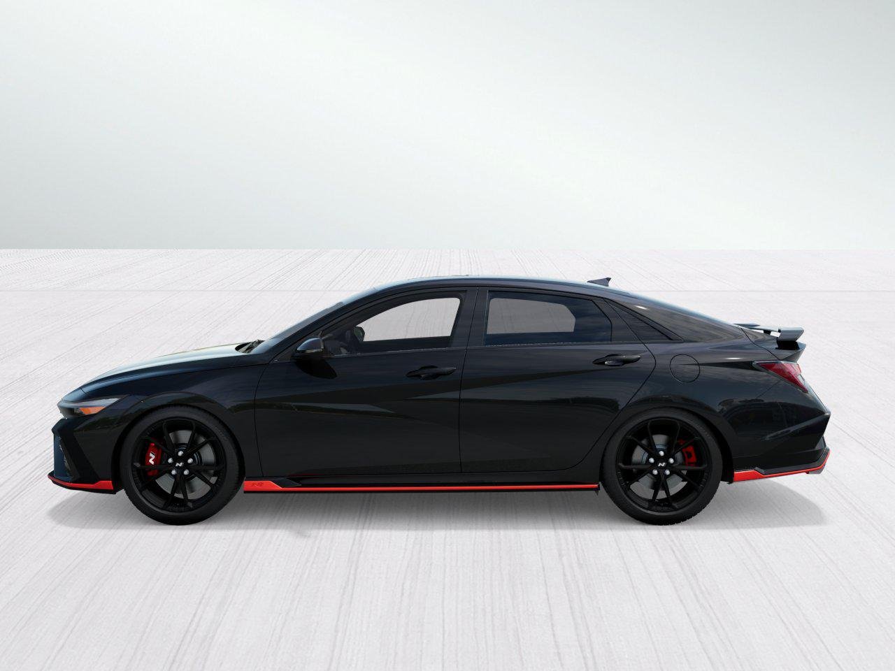 New 2026 Abyss Black Hyundai Sedan image 3