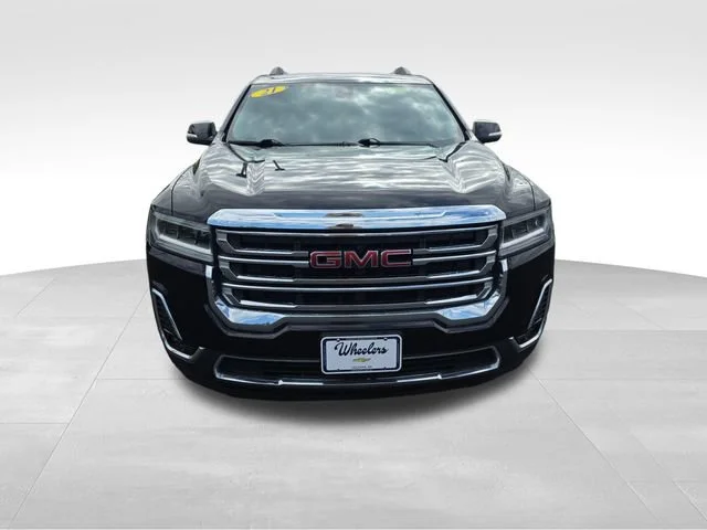 Used 2021 EBONY TWILIGHT METALLIC GMC SLT image 9