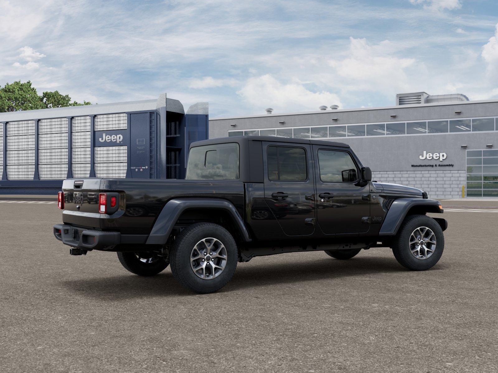 New 2026 Black Clear-Coat Exterior Paint Jeep Sport S image 4