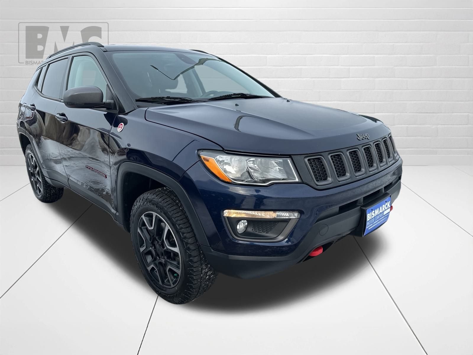 Used 2019 Jeep Compass Trailhawk with VIN 3C4NJDDB4KT765367 for sale in Mandan, ND