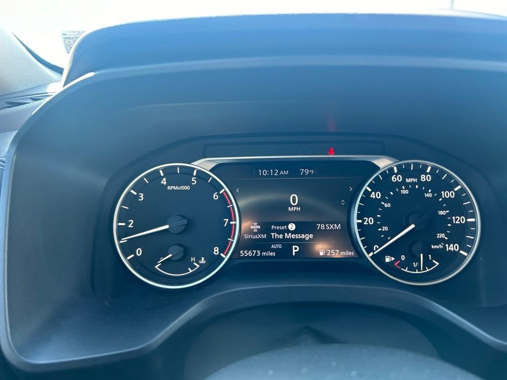Used 2021 Black Nissan SV image 1