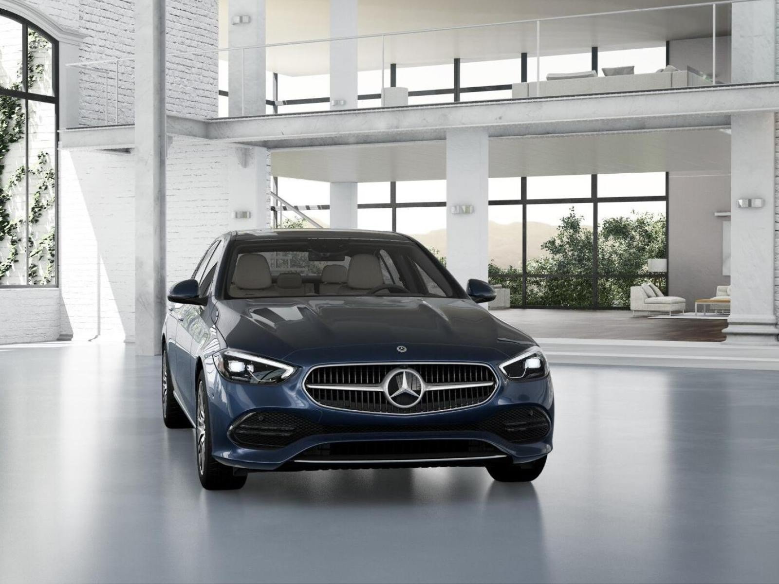 New 2026 Twilight Blue Metallic Mercedes-Benz C 300 4D Sedan image 9
