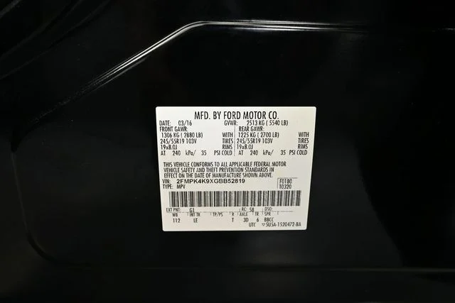 Used 2016 Black Ford Titanium image 41