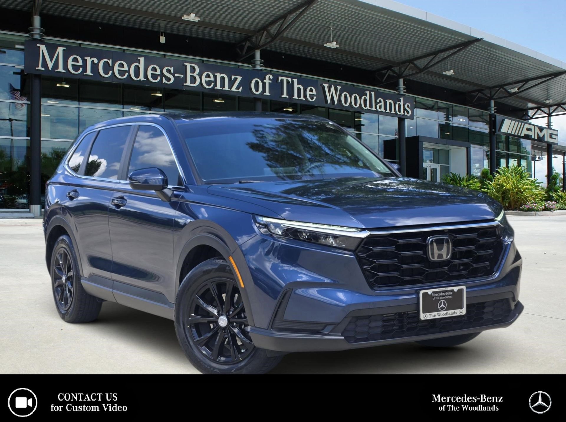 Used 2025 Canyon River Blue Metallic Honda EX image 1