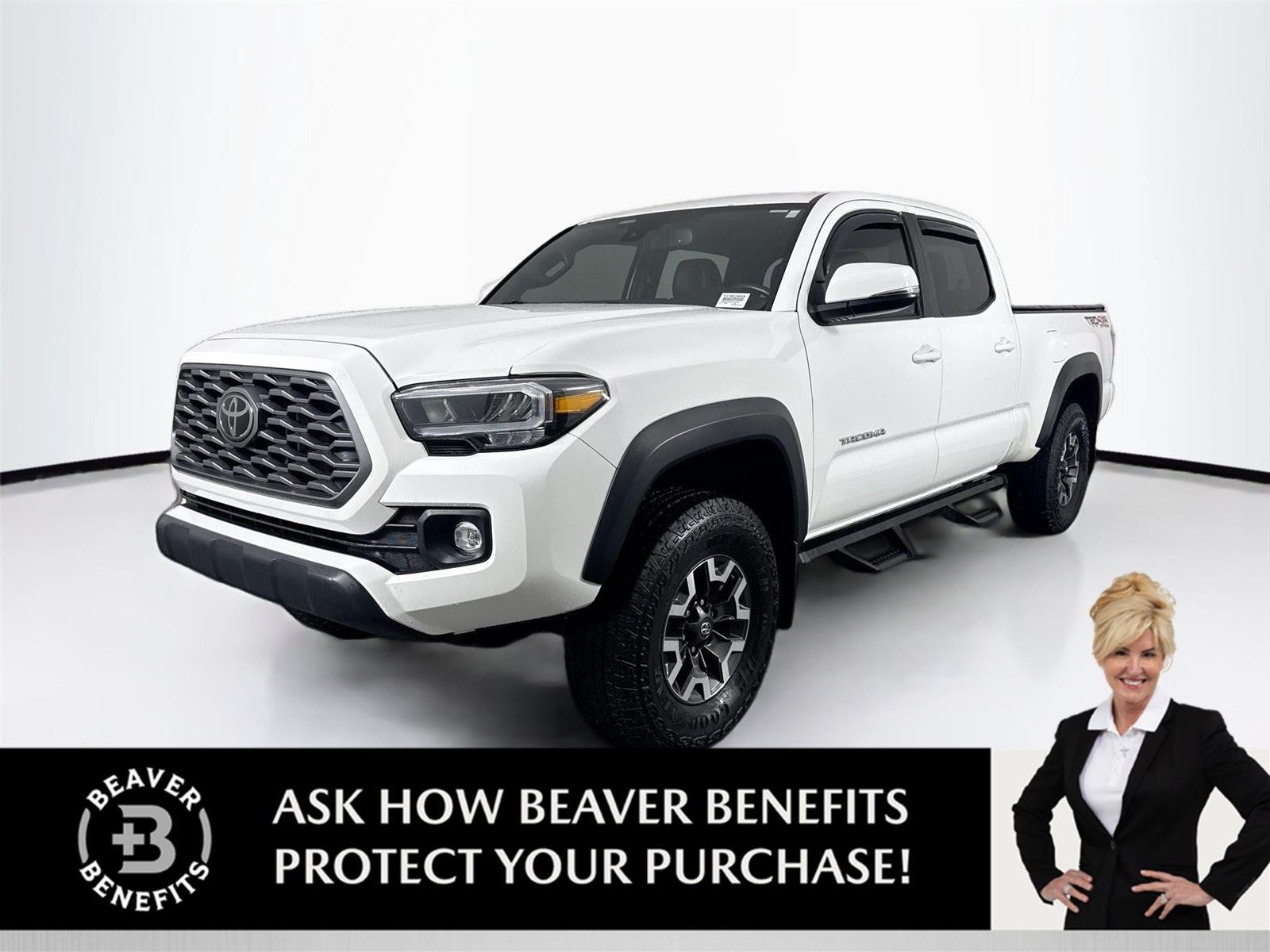 Used 2022 White Toyota TRD Off-Road image 1