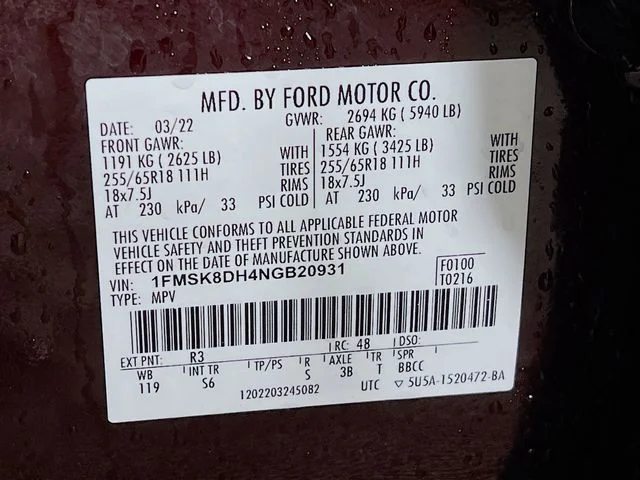 Used 2022 Red Ford XLT image 30