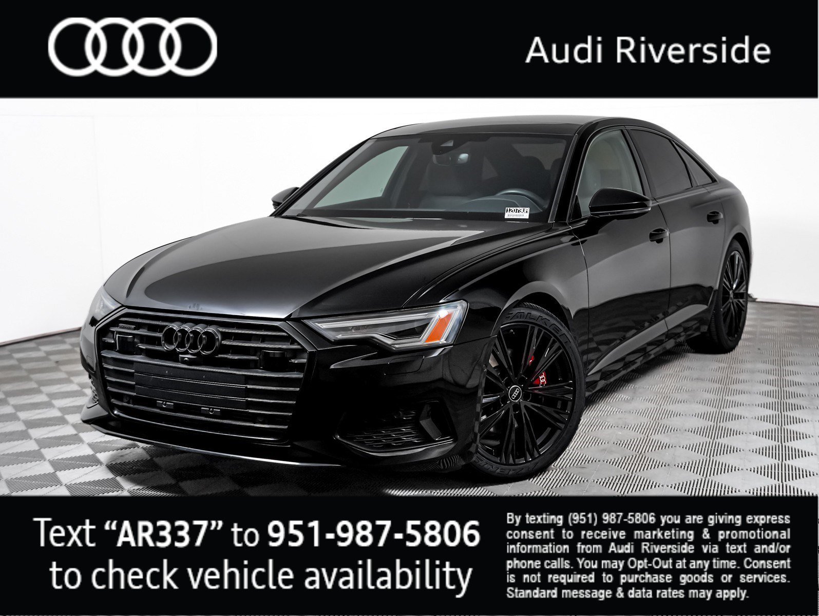 Used 2023 Brilliant Black Audi Premium Plus image 1