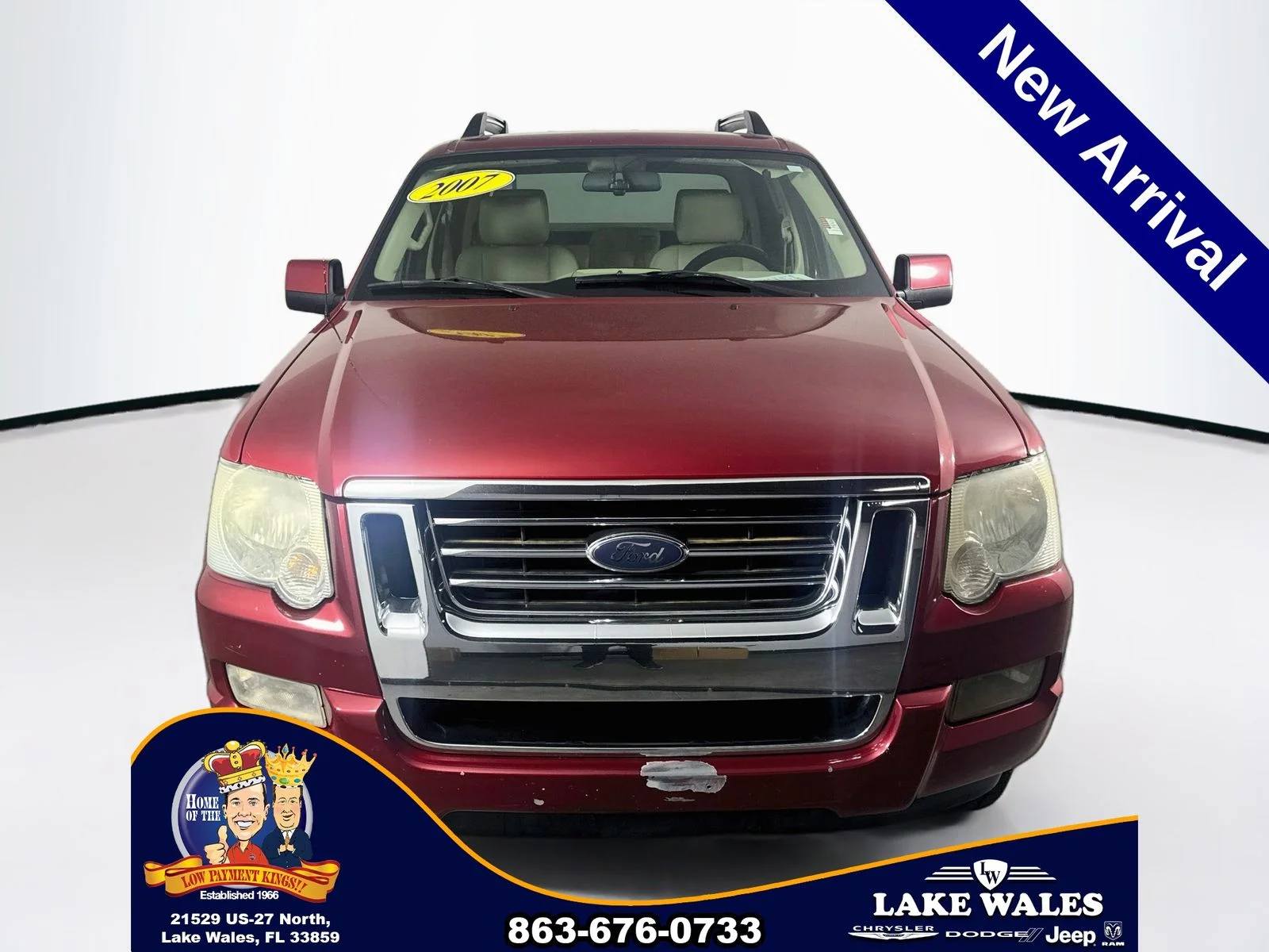Used 2007 Red Ford Limited image 2