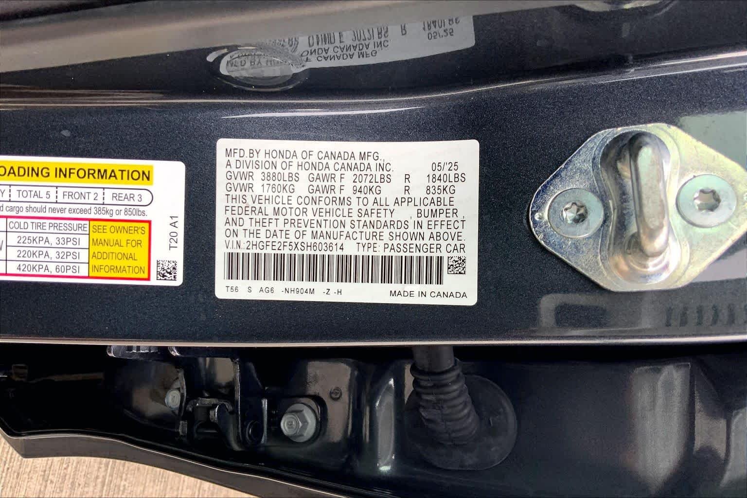 Used 2025 Solar Silver Metallic Honda Sport image 31