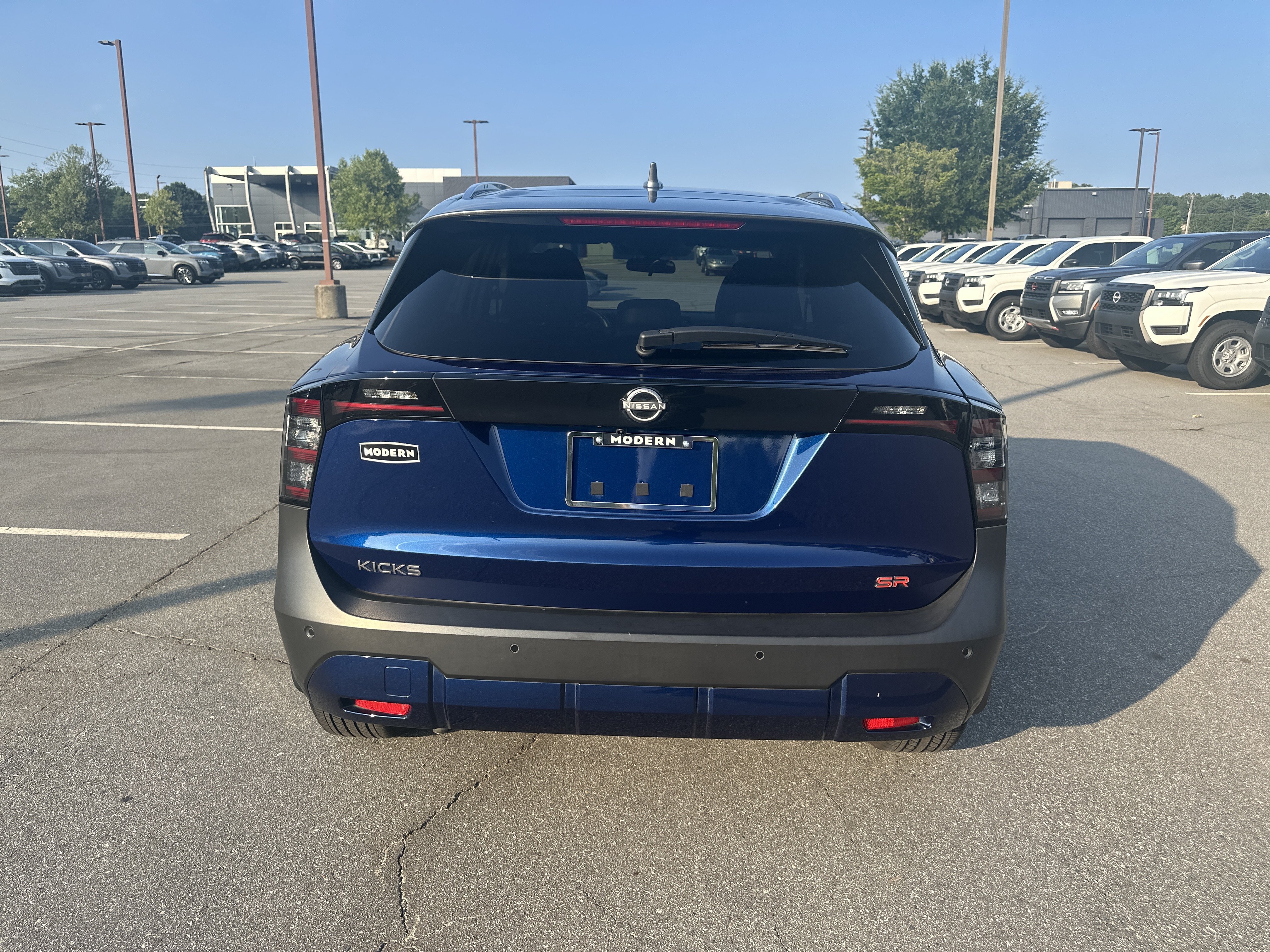 Certified Used 2025 Deep Blue Pearl/Gun Metallic Nissan SR image 7